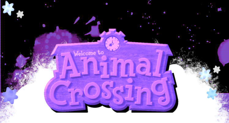 top banner- animal crossing themed
